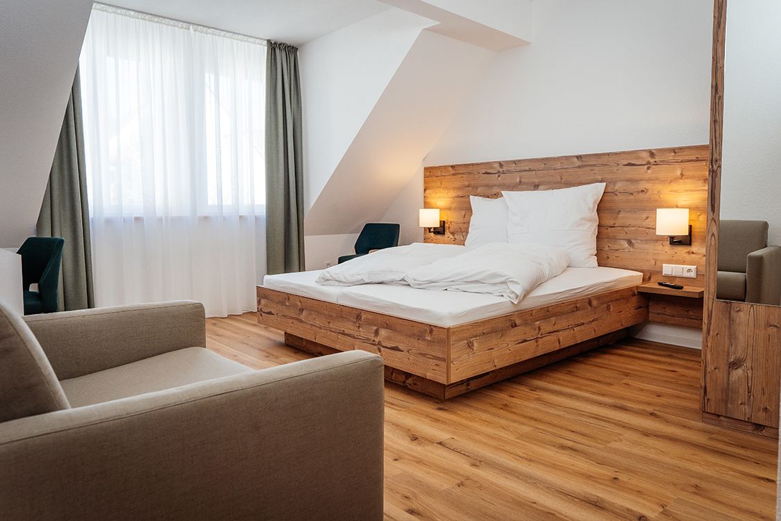Modern ausgestattete Hotelzimmer