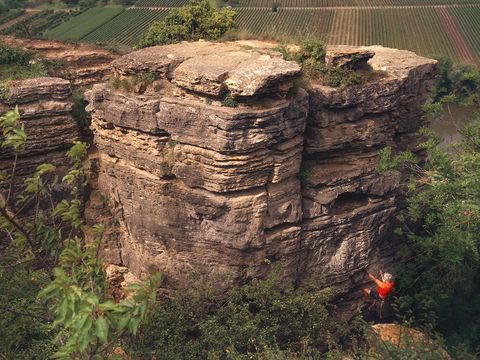 Imposante Felsen locken jährlich tausende Besucher und Kletterer aus Nah und Fern an.